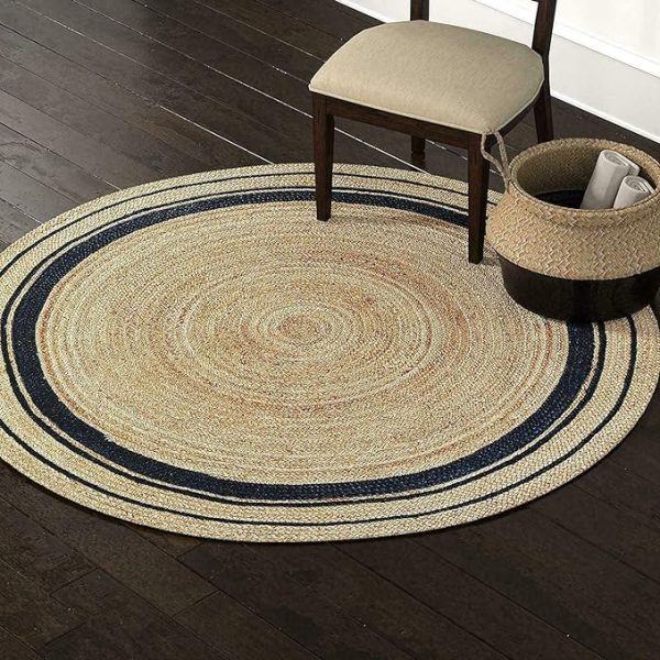 Ntural Jute Rugs 2x2ft - Image 3