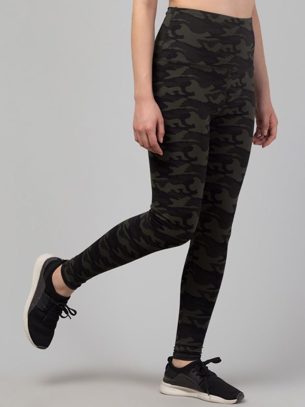 Latest Stylish High Quality Army Print Sport Wear/Printed Gym Tights/Printed Yoga Pant/Army Running Wear For Women's & Girls