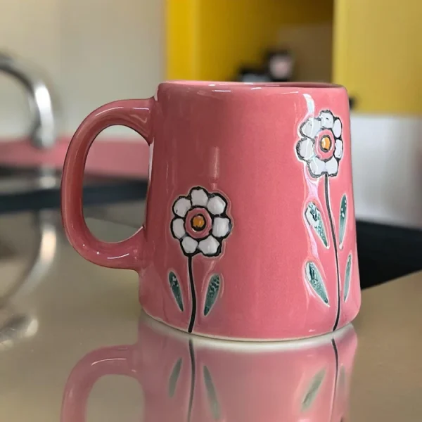 clayfulhomes/collections/cup-mugs/products/floral-pink-mug - Image 3