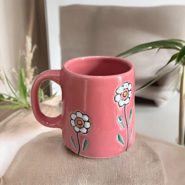 clayfulhomes/collections/cup-mugs/products/floral-pink-mug - Image 2