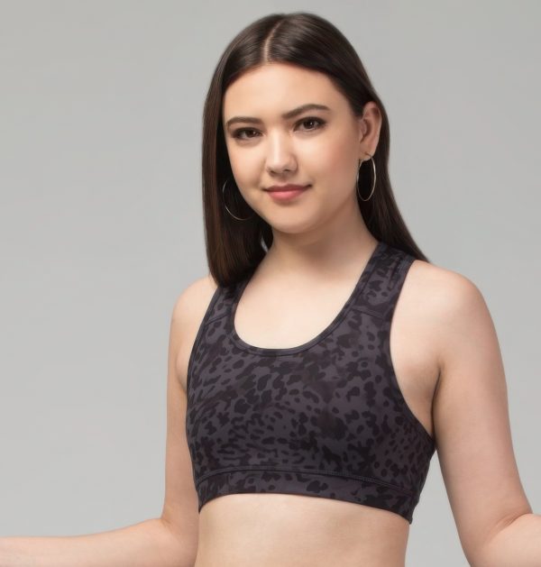 Latest Fancy High GSM Sports Bra – Comfort Gym Bra for Women & Girls