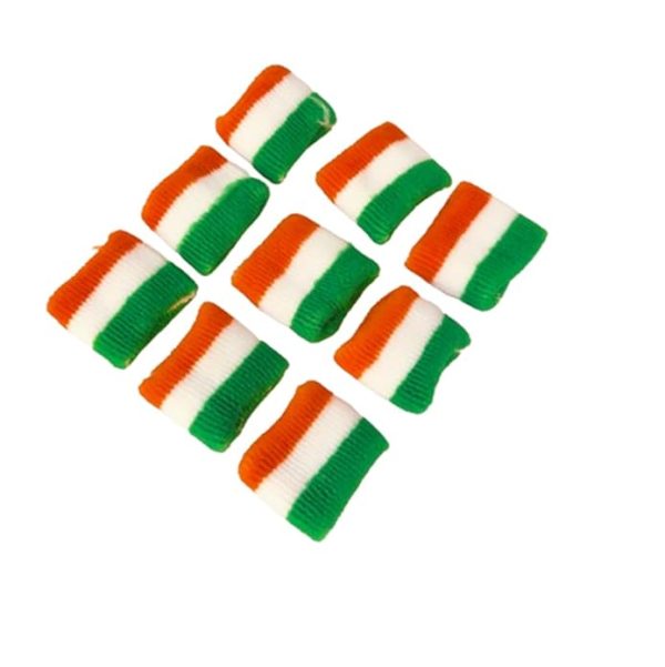 Indian tri colour wrist band(pack of 12)