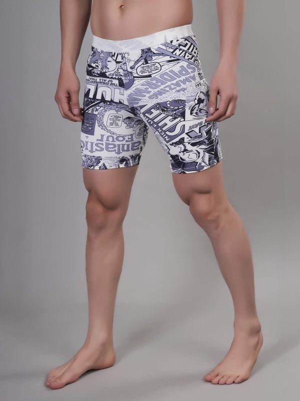 Latest Solid High Quality Men Sports Printed Trunk/Printed Swiming Trunk/Printed Yoga/Gym Shorts/Cycling Shorts For Men's & Boys - Image 13