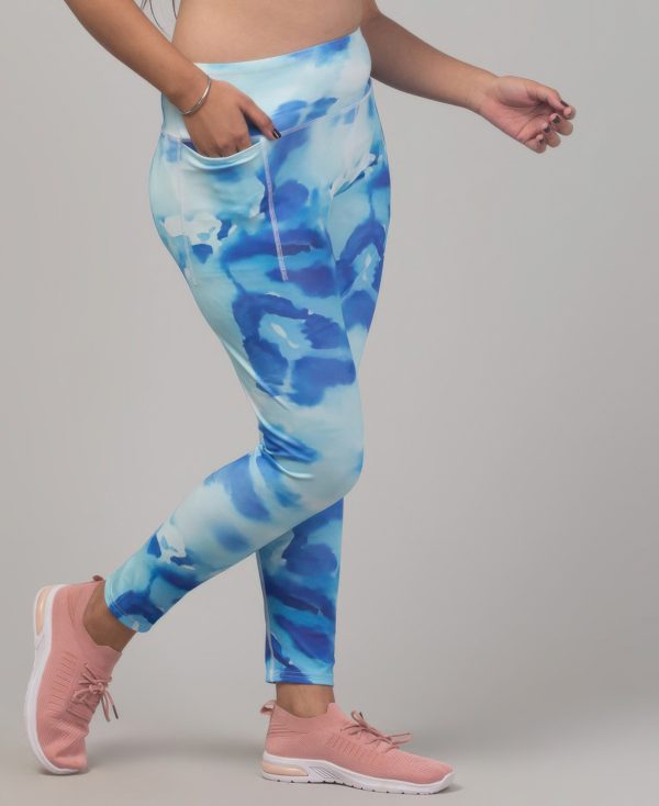 Latest Stylish High Quality Printed Sports Wear/Printed Gym Tights/Printed Yoga Pant For Women's & Girls - Image 3