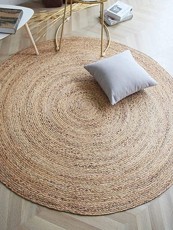 Ntural Jute Attractive Rugs 3x3ft - Image 4