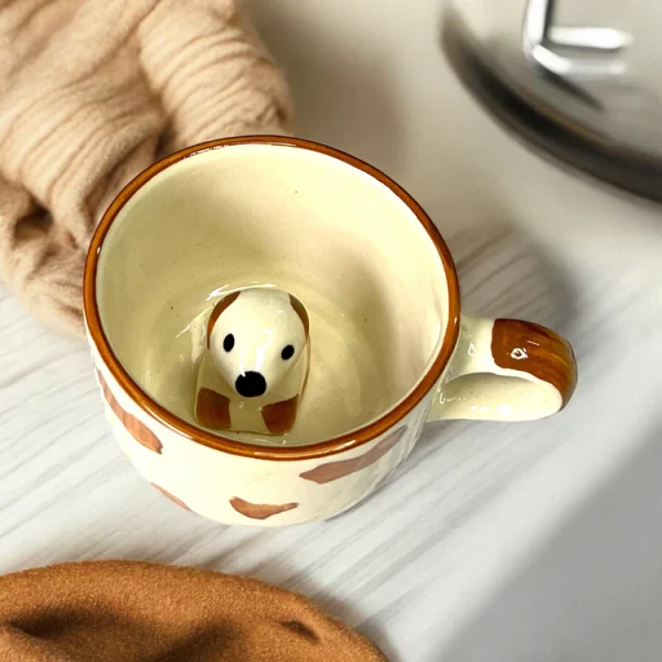 Clayful Homes DOGGO MUG – Handmade Ceramic Mug for Pet Lovers