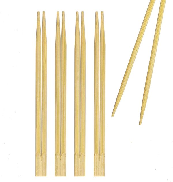 Disposable 10 Pairs Chinese Wooden Chopstick 7.5 inches