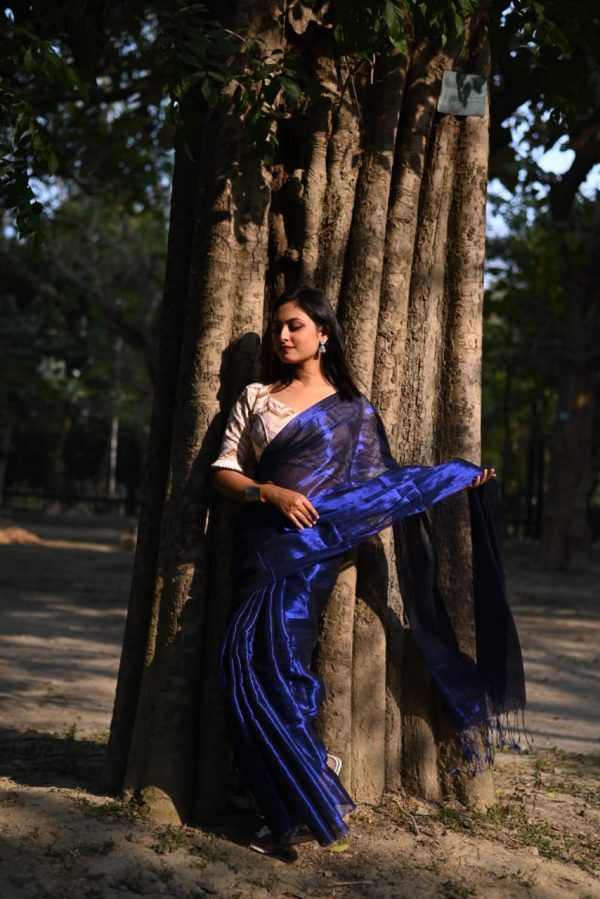 TISSUE SILK SAREE - Image 4