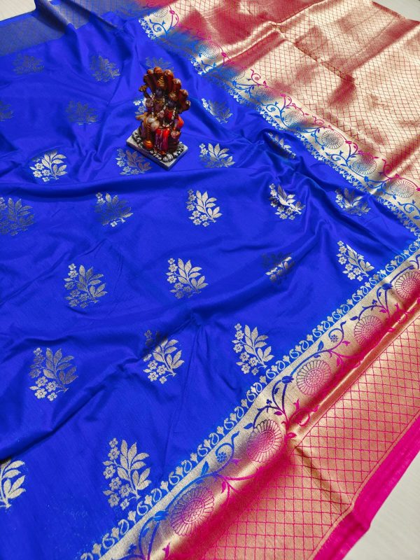 PURE BANGLORE SILK SAREE - Image 3