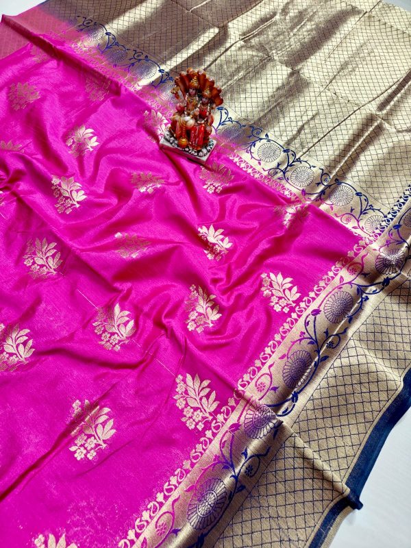 PURE BANGLORE SILK SAREE - Image 5