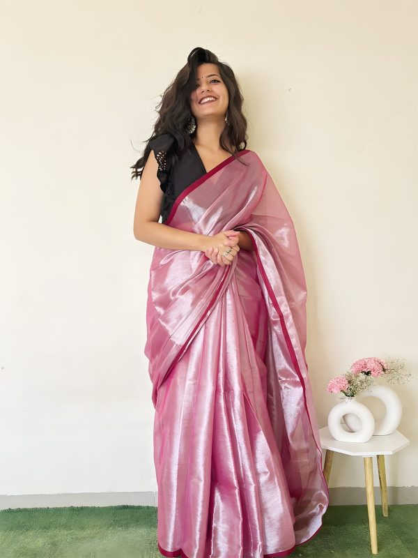 TISSUE SILK SAREE - Image 12