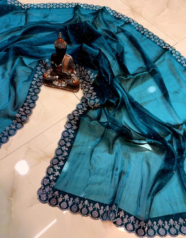 JIMMY CHOO SILK SAREE - Image 7