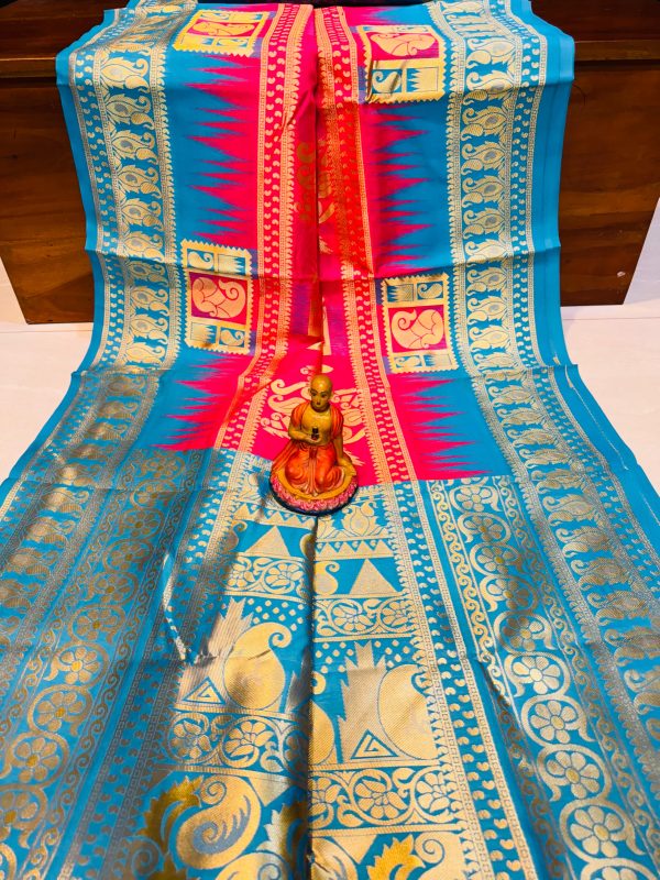 Kanjivaram silk saree - Image 3