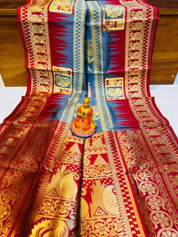 Kanjivaram silk saree - Image 6