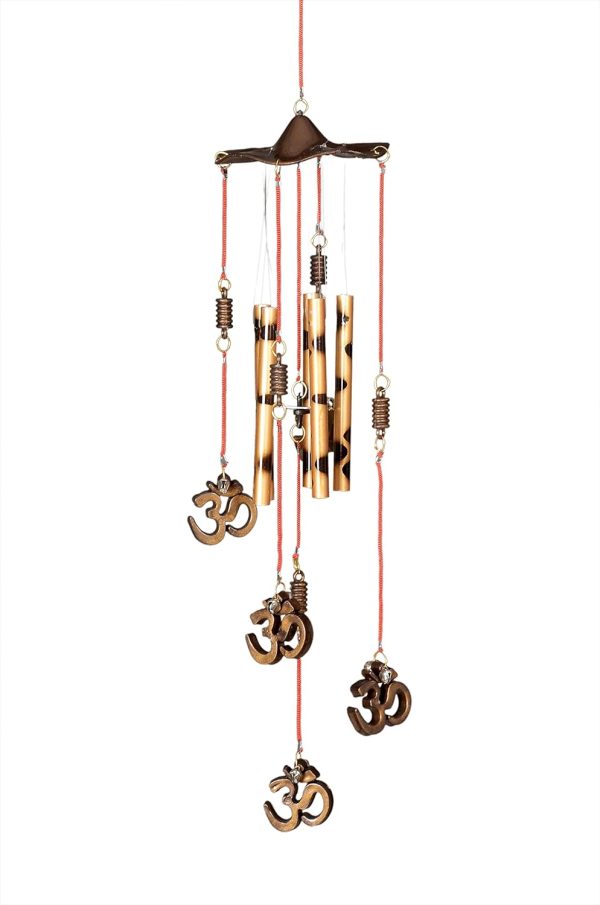 Om Wind Chimes with a Peaceful Sound for Home & Office Interior & Exterior Decoration and Gifting Purpose (Recommended by Feng Shui,Vastu)