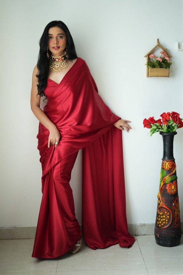 TISSUE SILK SAREE - Image 2