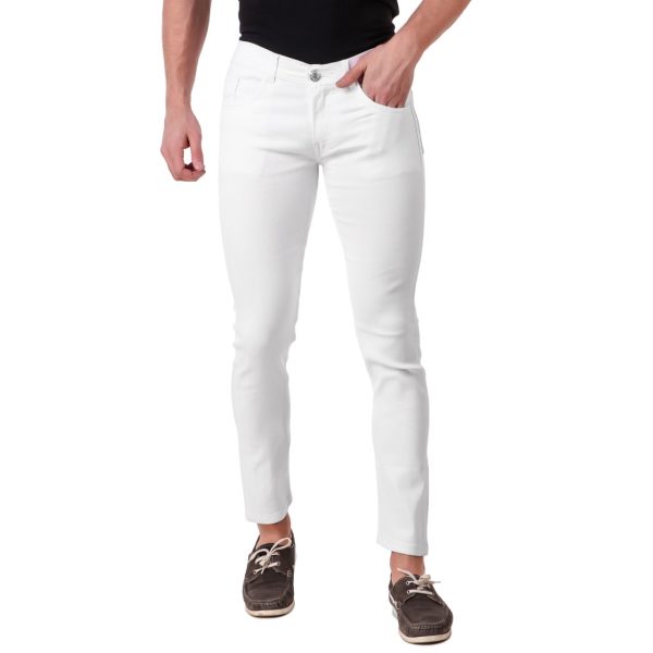 Urban Edge Cotton Denim Pants - Image 3