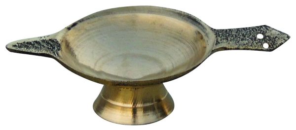 Brass Table Decor Oil Lamp Deepak No. 00 (FMAS626 X) - Image 2