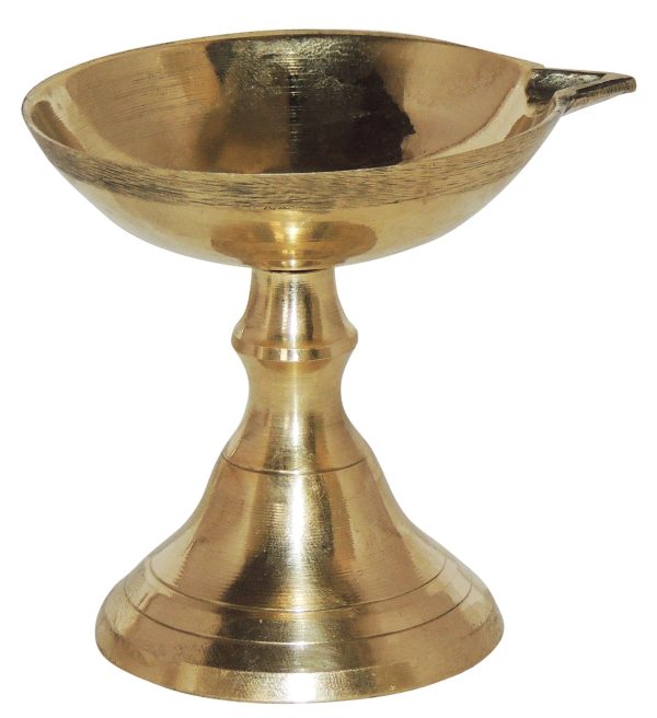 Brass Table Decor Panti Stand Deepak No. 1 (FMAS685 A) - Image 2