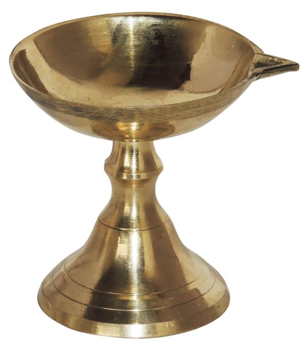 Brass Table Decor Panti Stand Deepak No. 1 (FMAS685 A) - Image 3