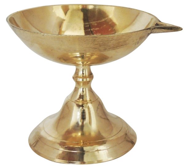 Brass Table Decor Panti Stand Deepak No. 3 (FMAS685 C) - Image 3