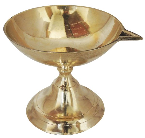 Brass Table Decor Panti Stand Deepak No. 3 (FMAS685 C) - Image 2