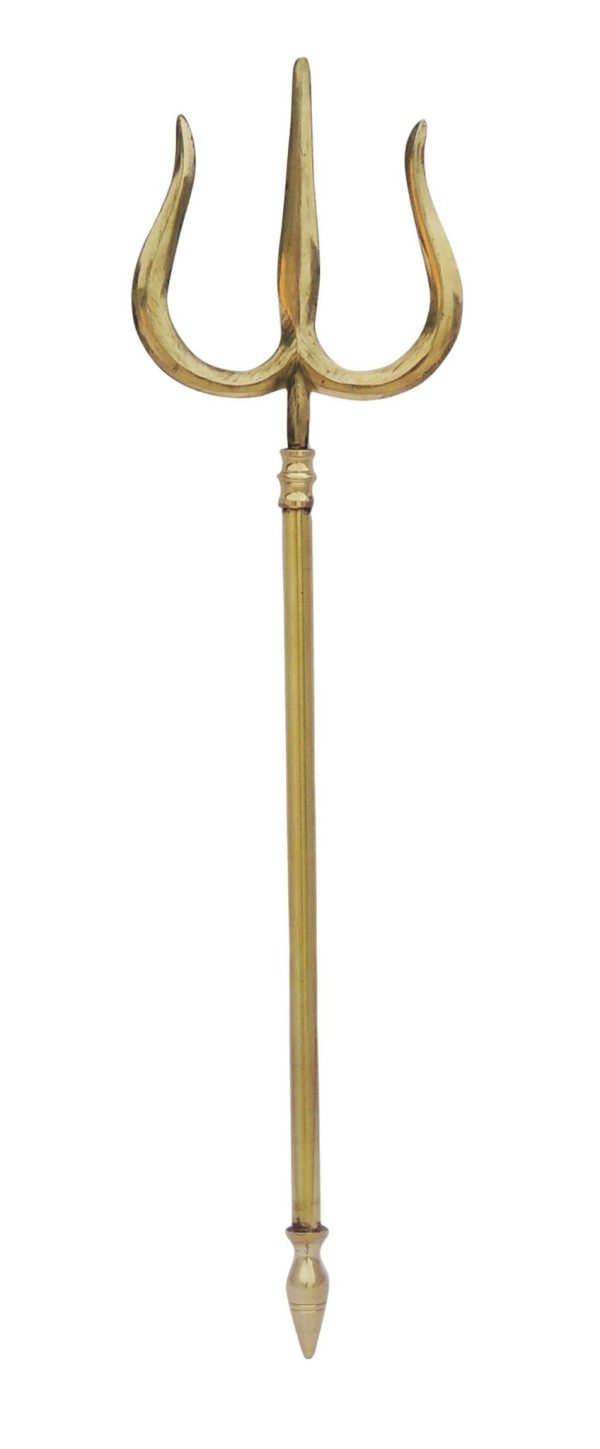 Brass Trishul 22" (ZMAS138 M) - Image 2