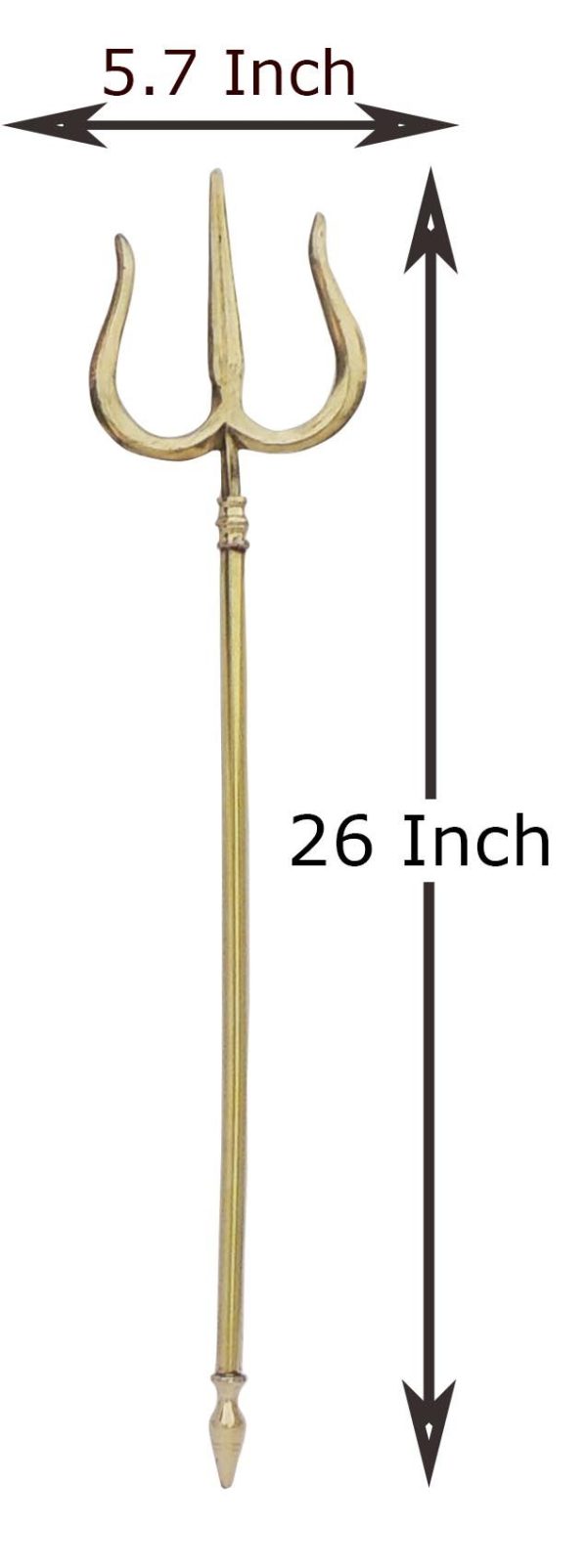 Brass Trishul 26" (ZMAS138 N)