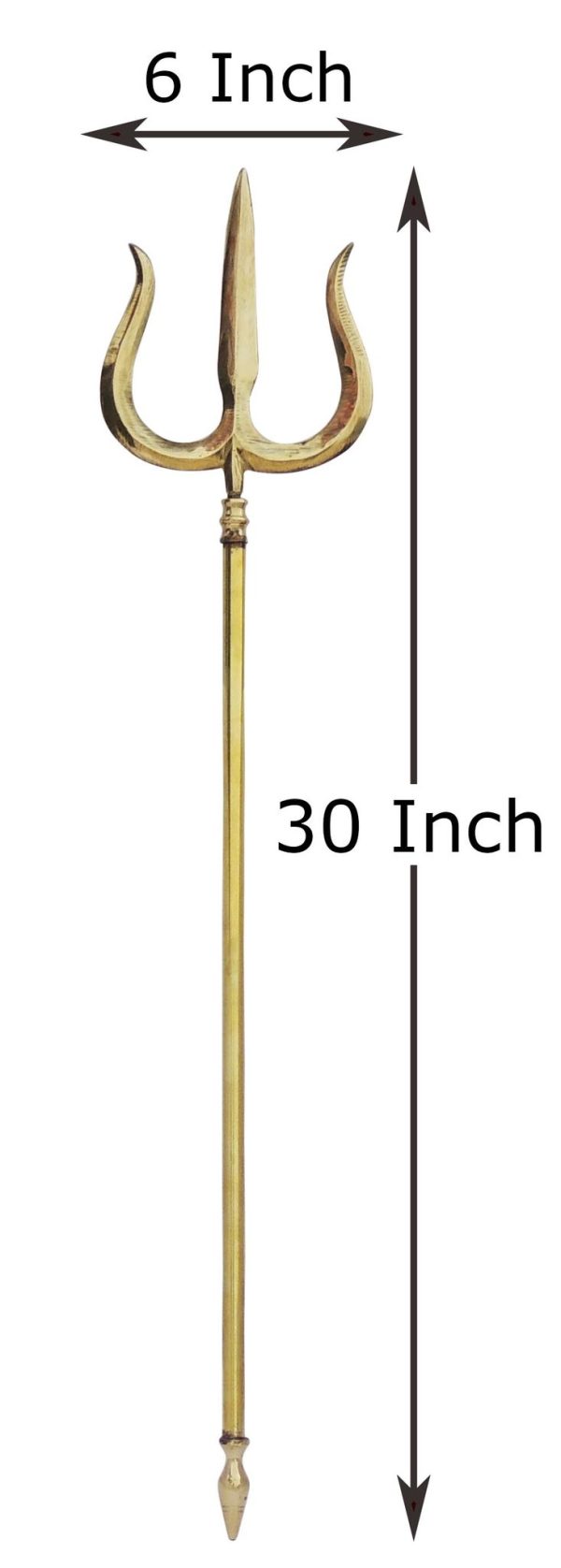 Brass Trishul 30" (ZMAS138 O)