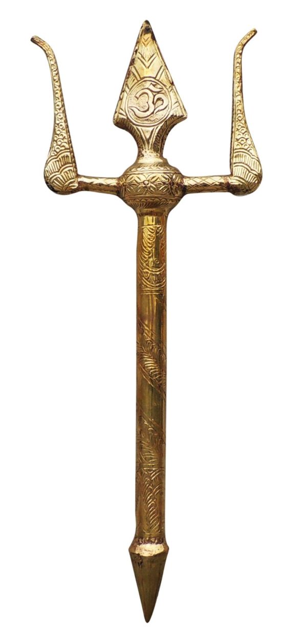 Brass Trishul (ZMAS138 R) - Image 2