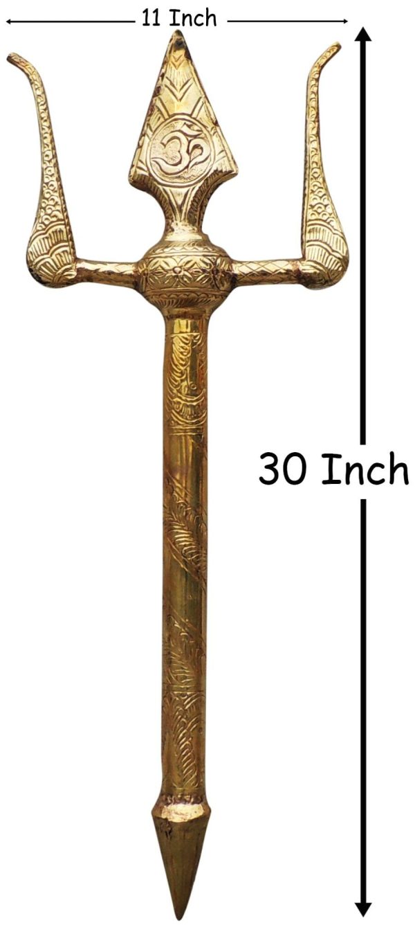 Brass Trishul (ZMAS138 R)