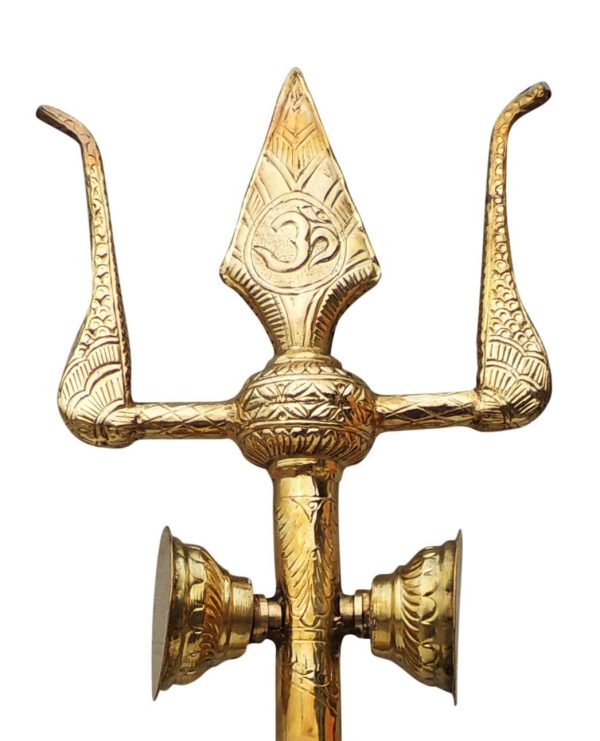 Brass Trishul (ZMAS138 S) - Image 3