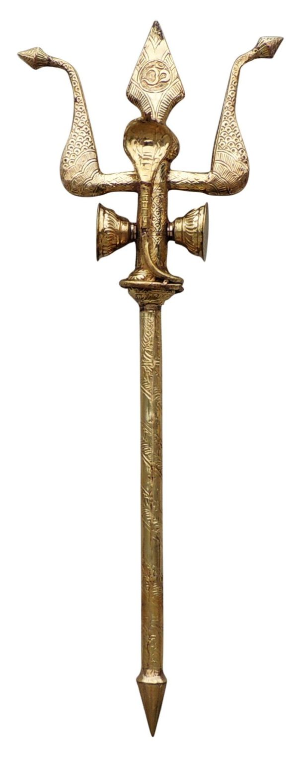 Brass Trishul (ZMAS138 T) - Image 2