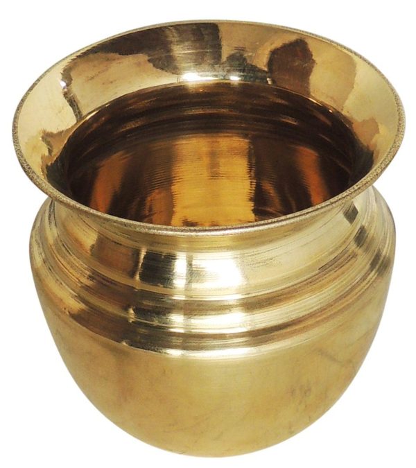 Brass Handi Lota No. 2, 120 Ml (ZMAS284 A) - Image 2