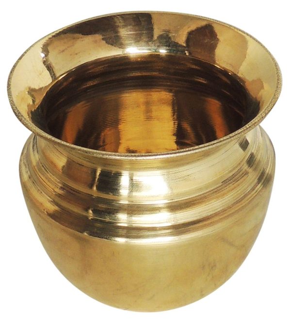 Brass Handi Lota No.3, 200 Ml (ZMAS284 B) - Image 2