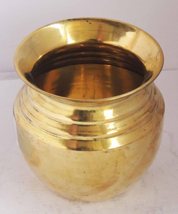 Brass Handi Lota No. 8 (ZMAS284 G) - Image 2