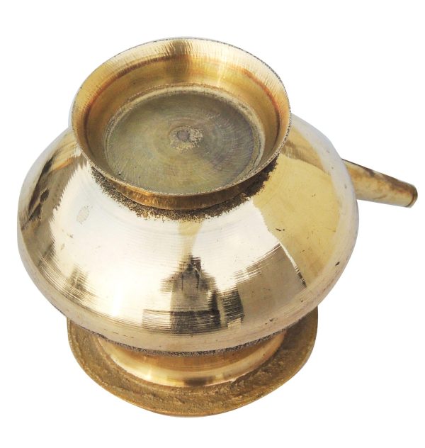 Pure Brass Karwa Lota (ZMAS310 B) - Image 3