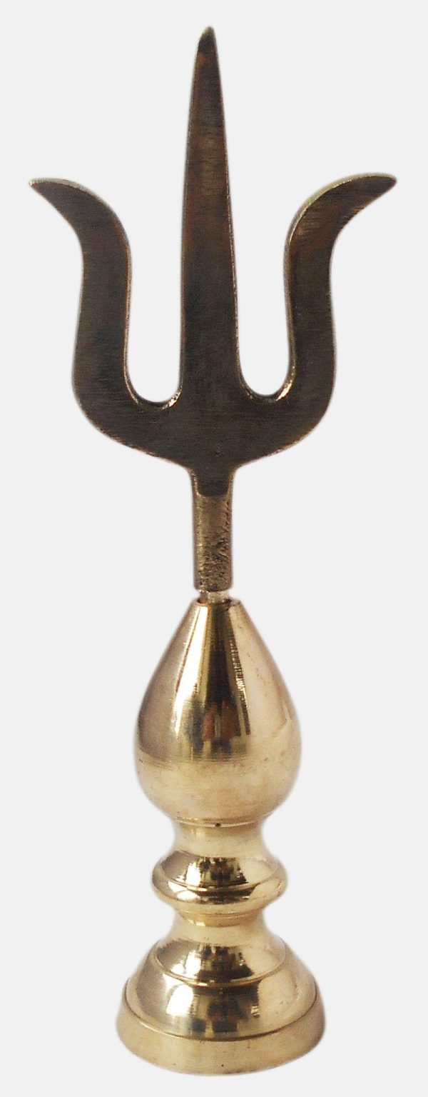 Brass Kalash Trishul No. 1 (ZMAS394 A)