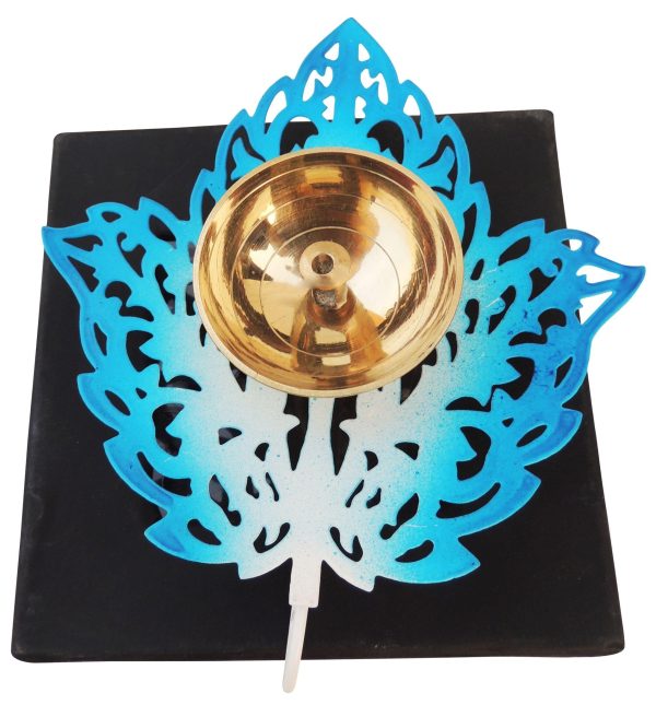 Brass & Iron Showpiece Table Decor Deepak (ZMAS485 A) - Image 2