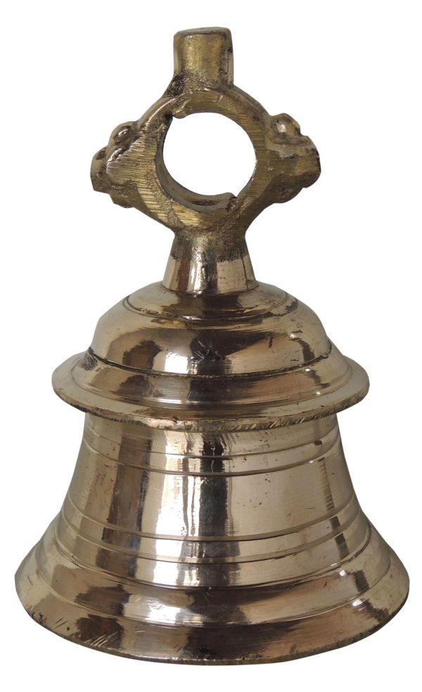 Brass Temple Hanging Bell ,Ghanta (ZMAS493 C) - Image 2