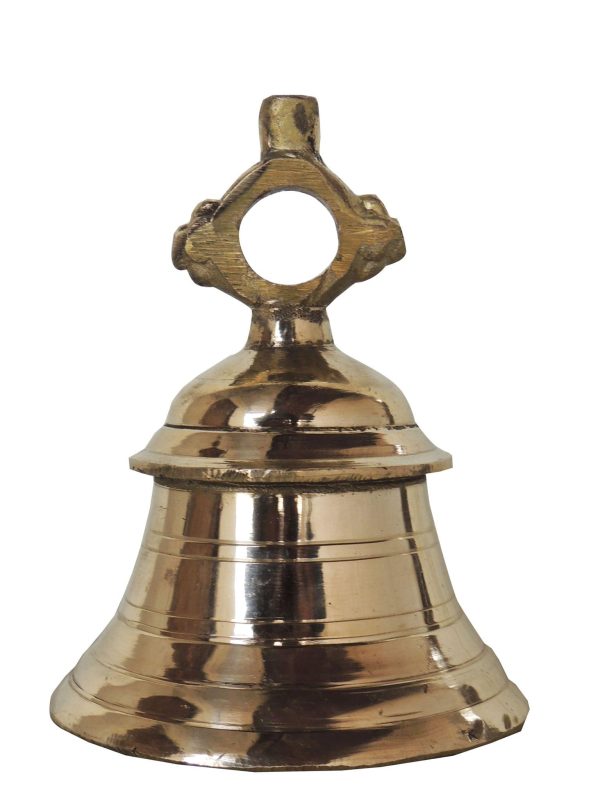 Brass Temple Hanging Bell ,Ghanta (ZMAS493 D) - Image 2