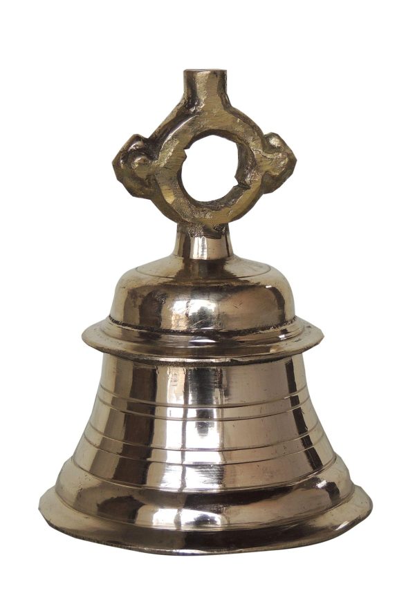 Brass Temple Hanging Bell ,Ghanta (ZMAS493 F) - Image 2