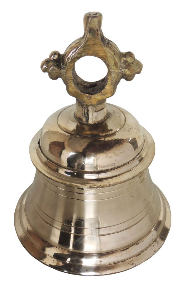 Brass Temple Hanging Bell ,Ghanta (ZMAS493 I) - Image 2