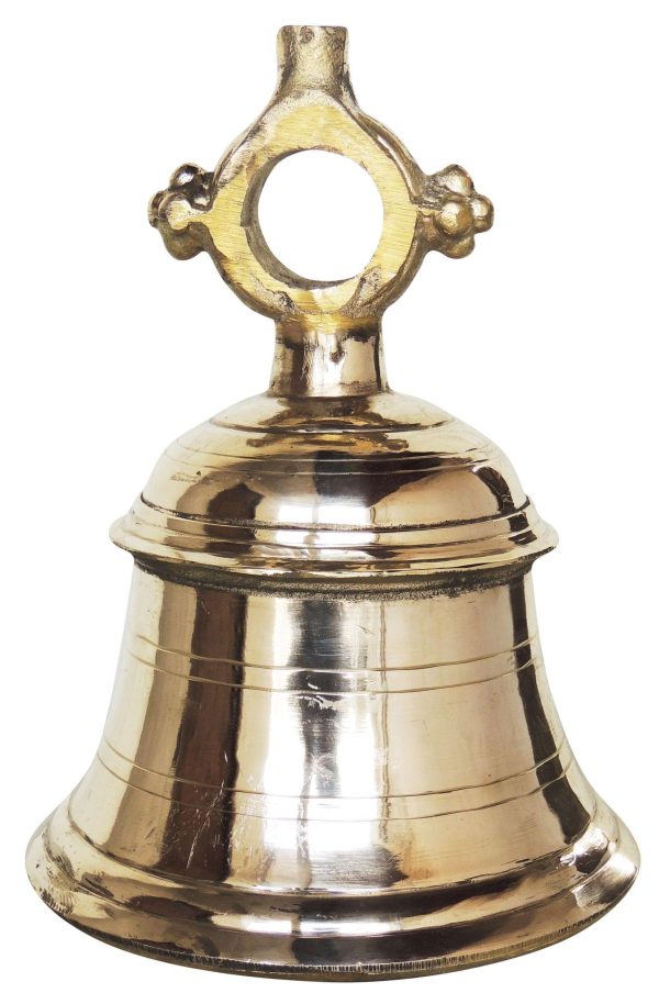 Brass Temple Hanging Bell ,Ghanta (ZMAS493 K) - Image 2