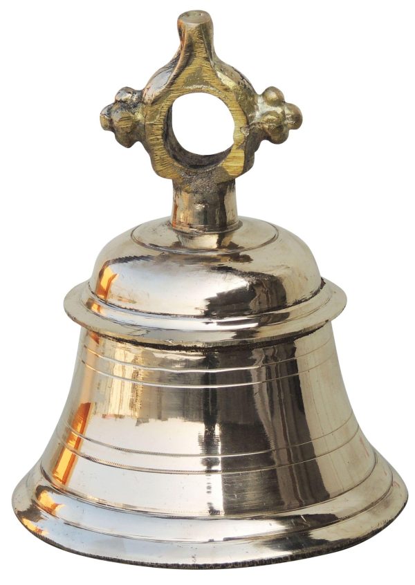 Brass Temple Hanging Bell ,Ghanta (ZMAS493 L) - Image 3