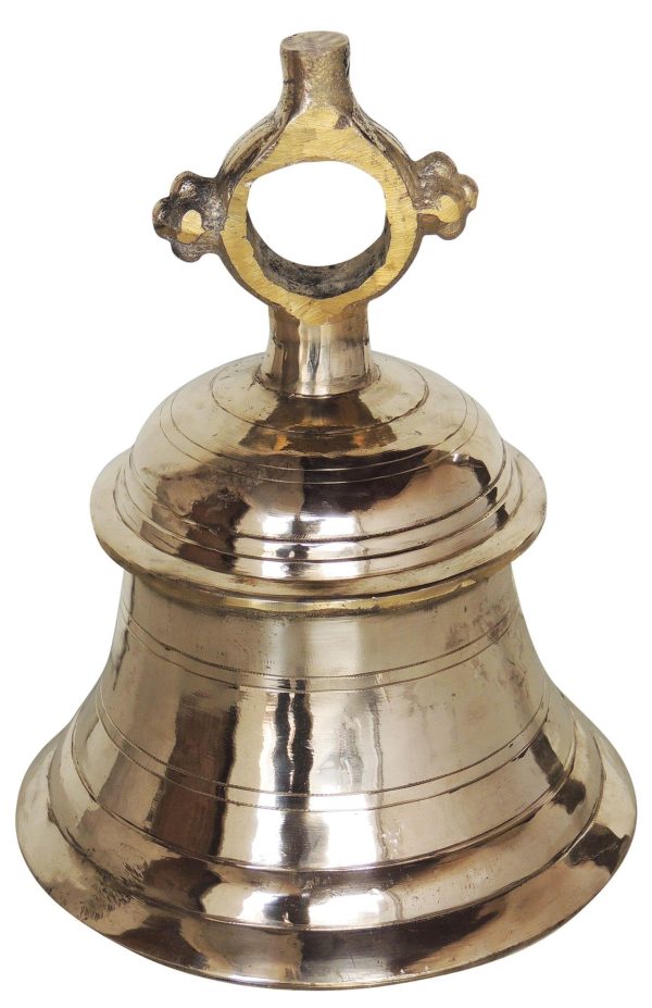 Brass Temple Hanging Bell, Ghanta (ZMAS493 M) - Image 3