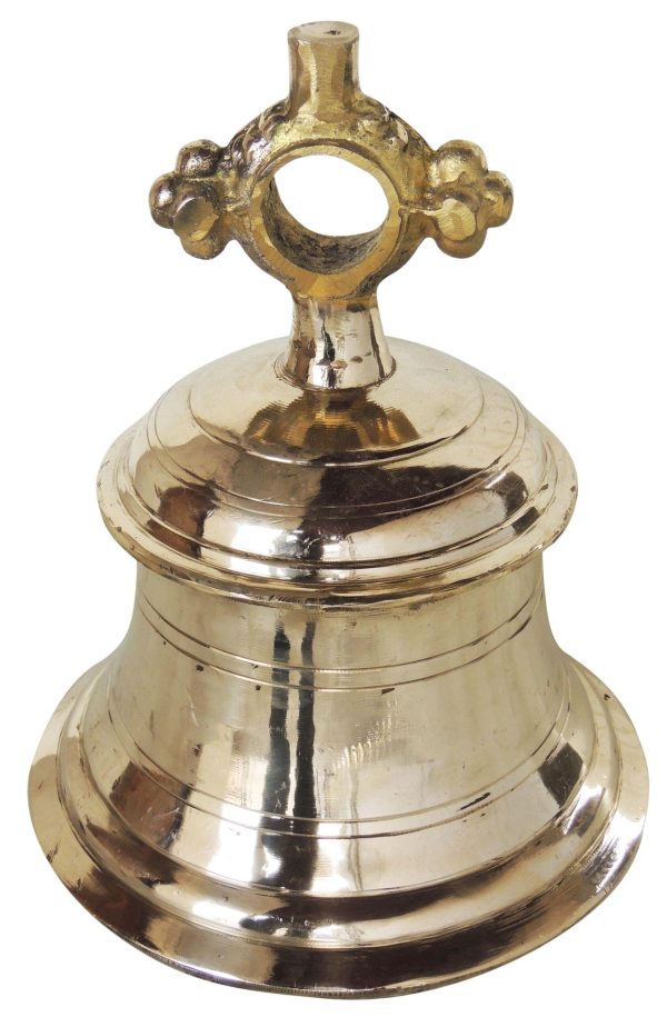 Brass Temple Hanging Bell ,Ghanta (ZMAS493 O) - Image 2