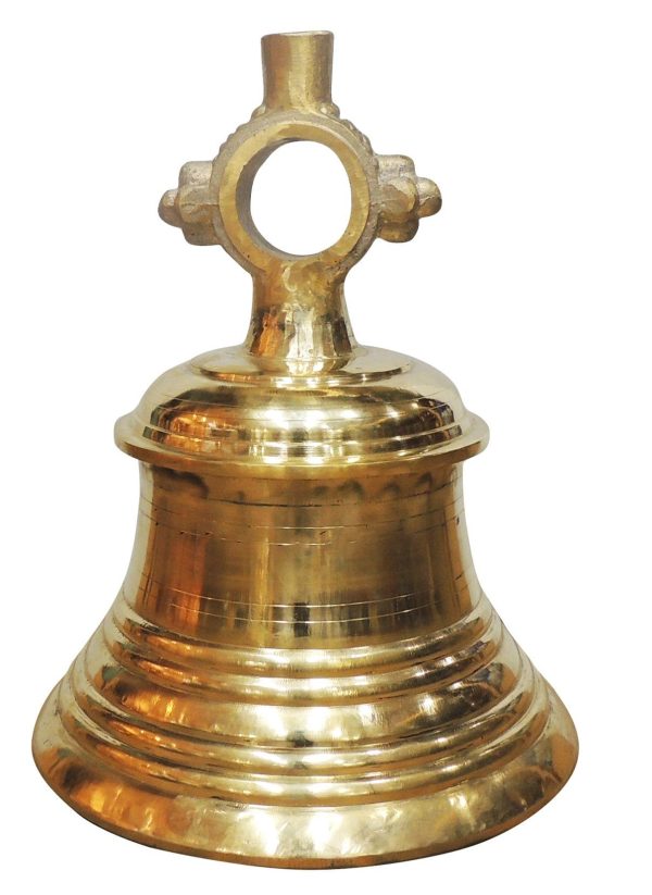 Brass Temple Hanging Bell ,Ghanta (ZMAS493 V) - Image 3