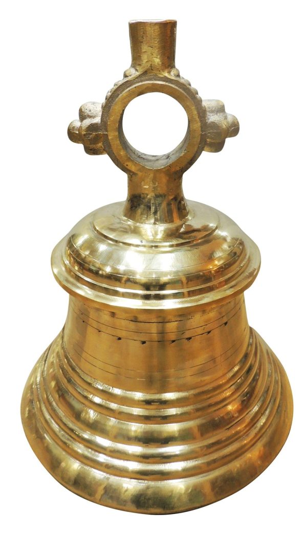 Brass Temple Hanging Bell ,Ghanta (ZMAS493 V) - Image 2