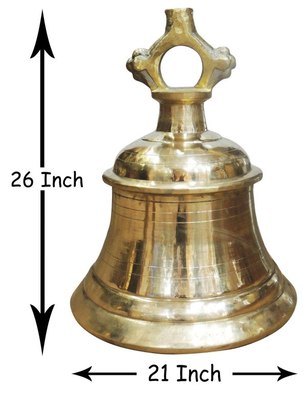 Brass 101 Kg Temple Ghanta Bell (ZMAS493 X)